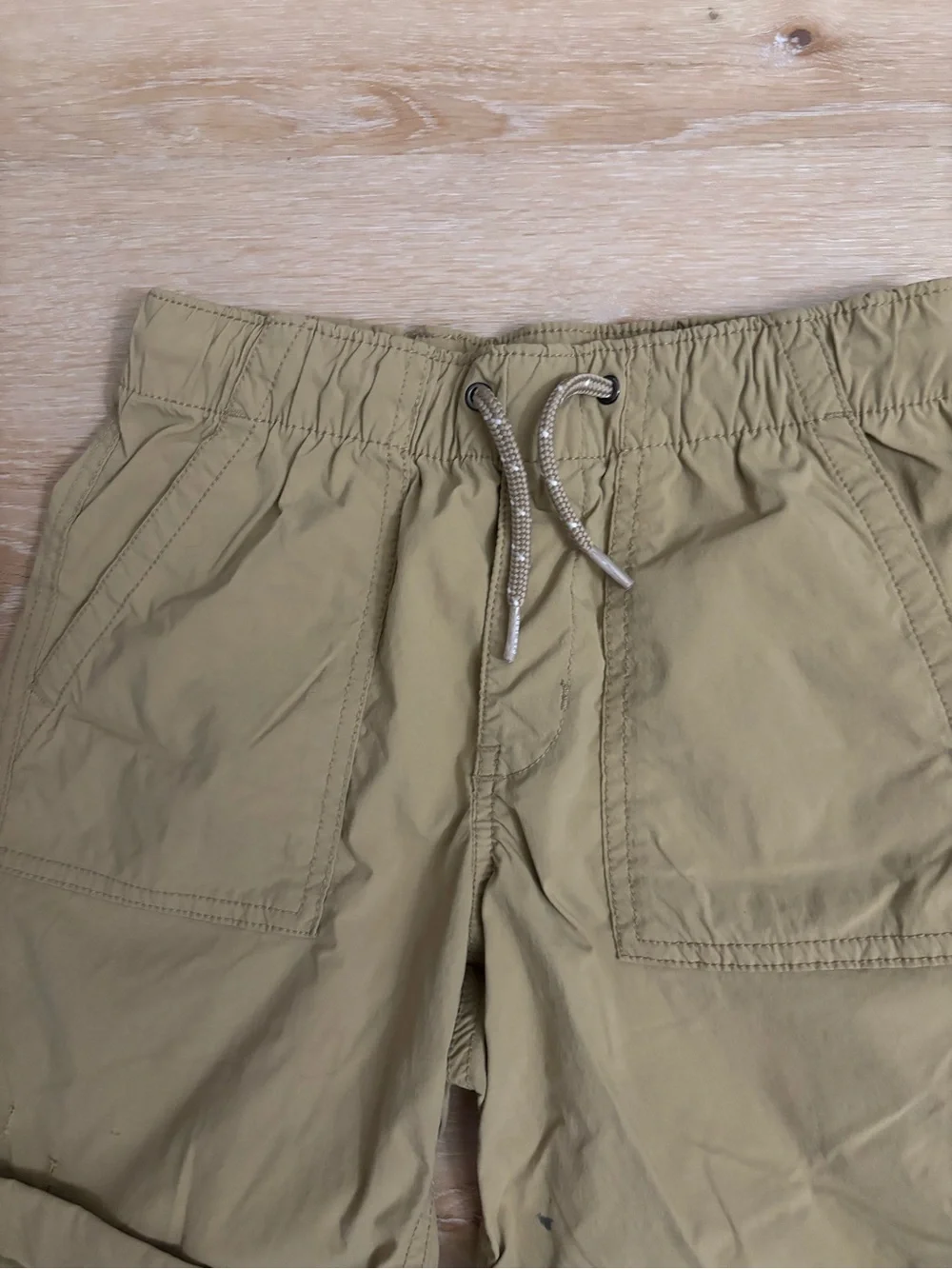 GAP Kids Drawstring Casual Shorts - Tan